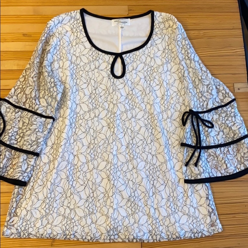 Eve & Maddie quarter-sleeve top